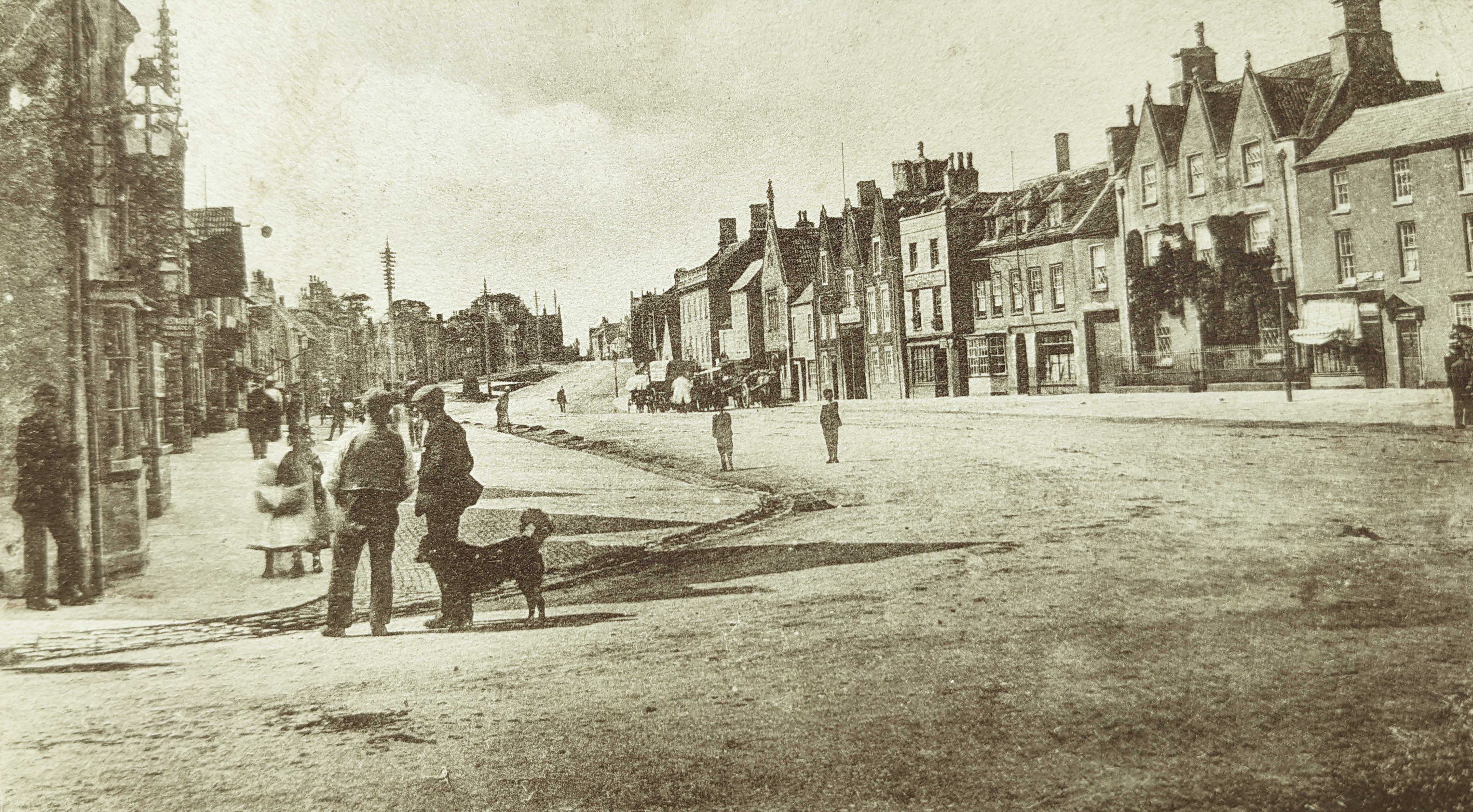 Chipping Sodbury from corner of Broad Street and Horse Street about 1905